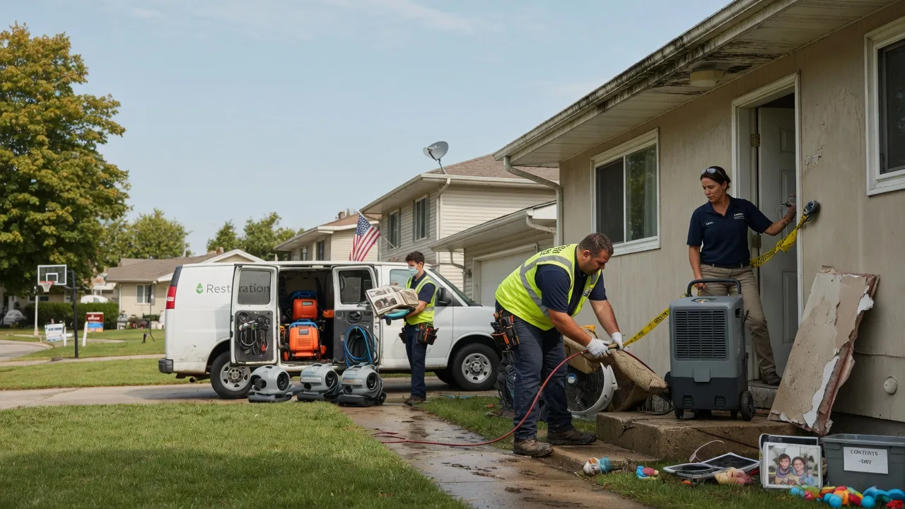 Water Damage Restoration in Princeville, IL near me